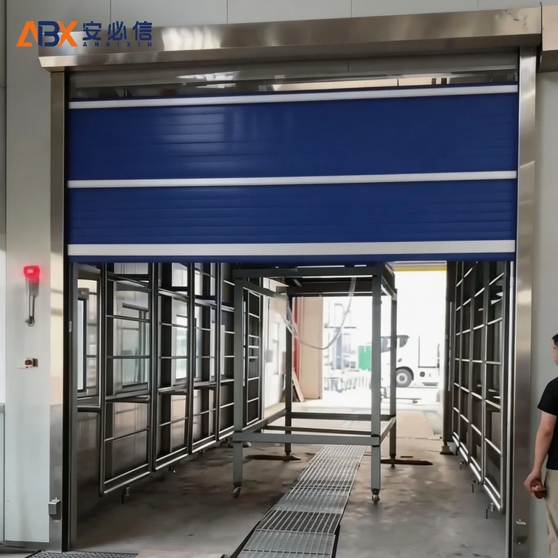 南京青龙山林场PVC快速门